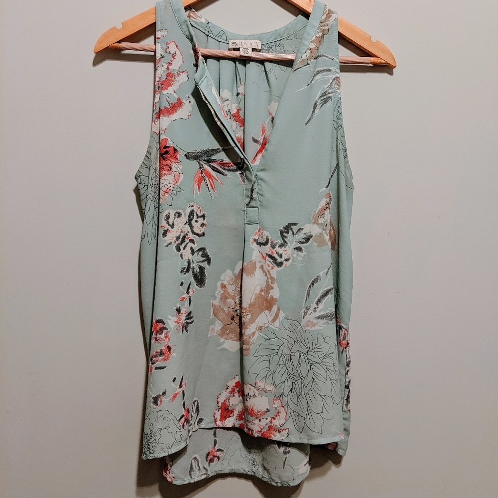 Lila Rose floral tank